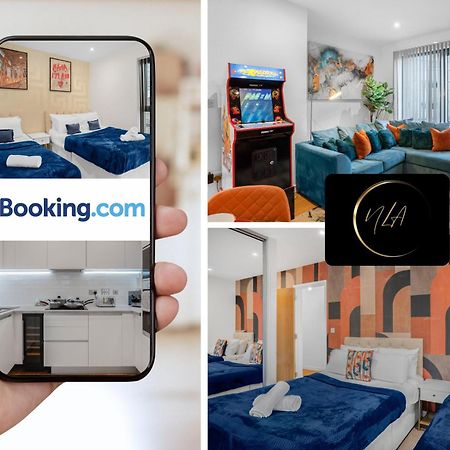 City Centre Apartment With Free Parking, 2 Bathrooms, Netflix And Wifi - Suitable For Contractors And Families - By Noor Luxury Accommodations Birmingham Exteriér fotografie