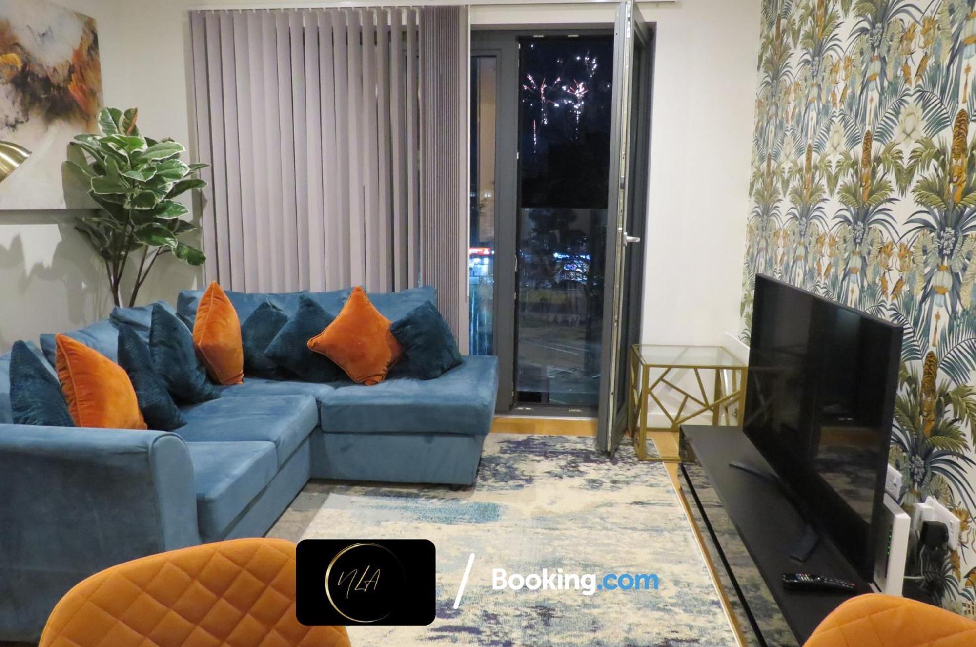 City Centre Apartment With Free Parking, 2 Bathrooms, Netflix And Wifi - Suitable For Contractors And Families - By Noor Luxury Accommodations Birmingham Exteriér fotografie